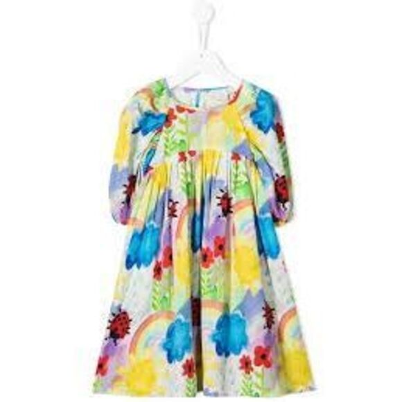 Stella McCartney Kids Other - NWT Stella McCartney Kids dress featuring a vibrant, multicoloured print.  Size